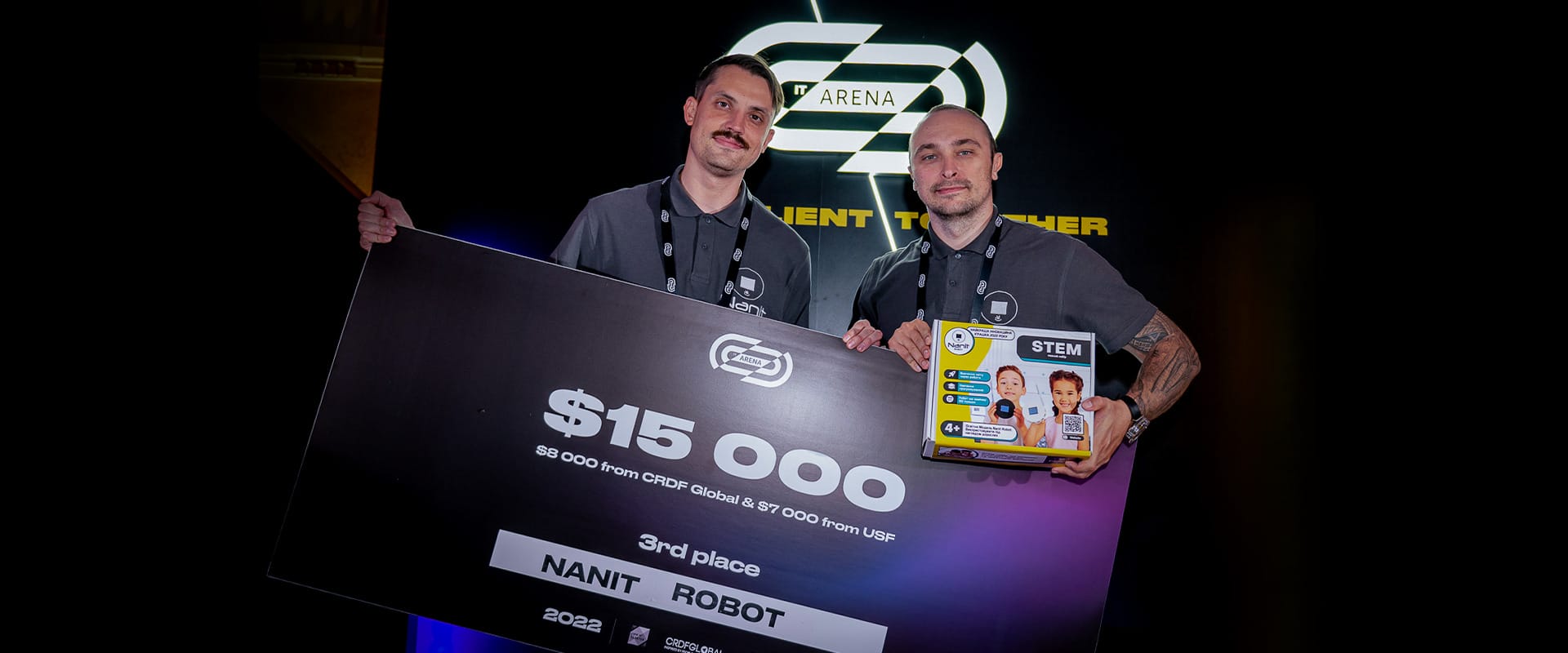 IT Arena 2025 blog — Nanit Robot, фіналісти Startup Competition 2022, запускають збір на Kickstarter